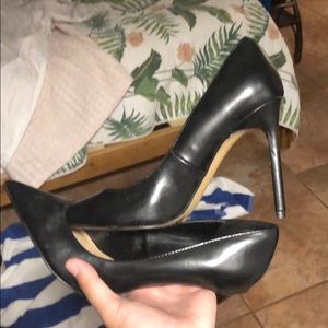 Black heels